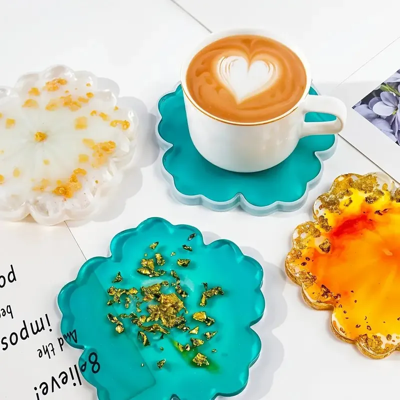 Geode Mold Silicone - Kendin Yap Sakura Şeklinde Silikon Reçine