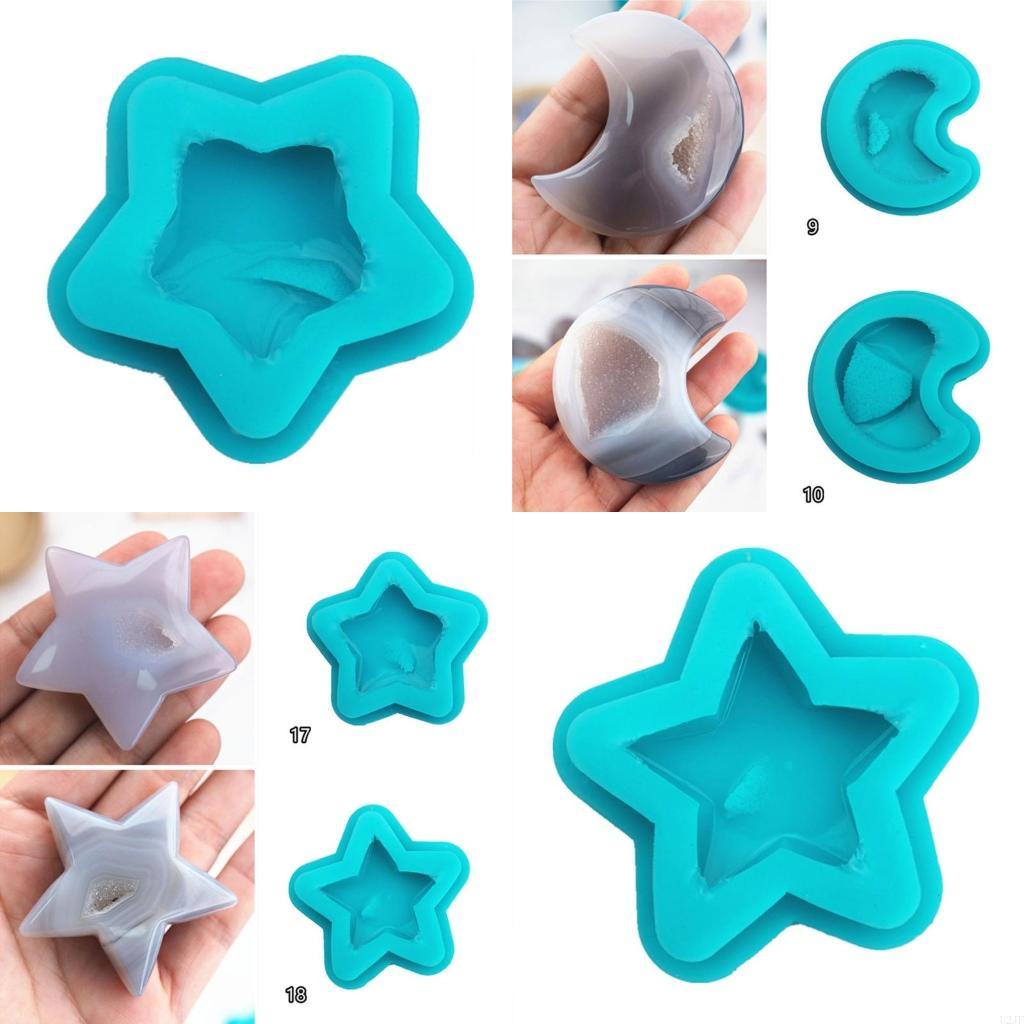 Geode Mold Silicone - Taş Silikon Kalıplar Kuvars Kümesi Kalıp