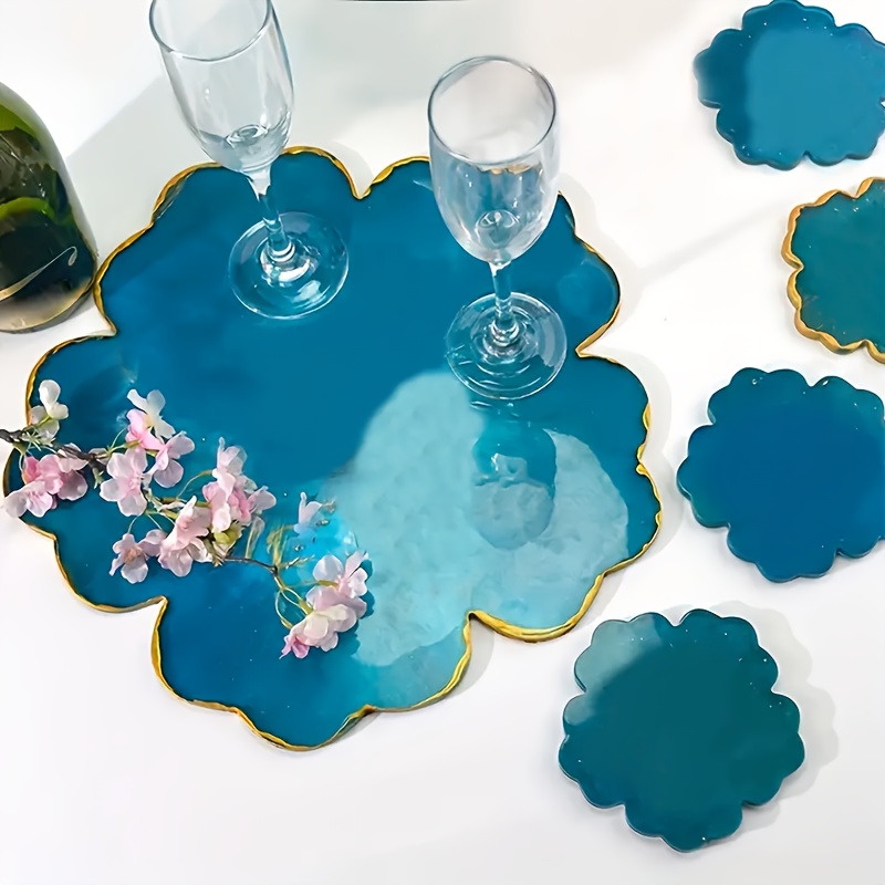 5 adet Ayna Büyük Çiçek Küçük  - Flower Preservation Resin incelemesi ve fiyatı