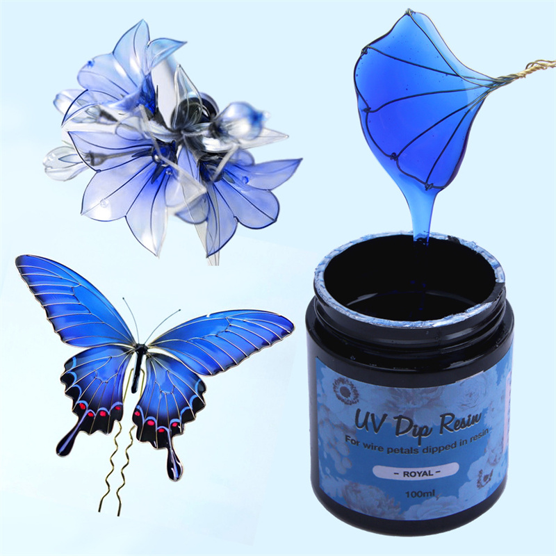 40/100ml UV DIP reçine yüksek  - Flower Preservation Resin incelemesi ve fiyatı