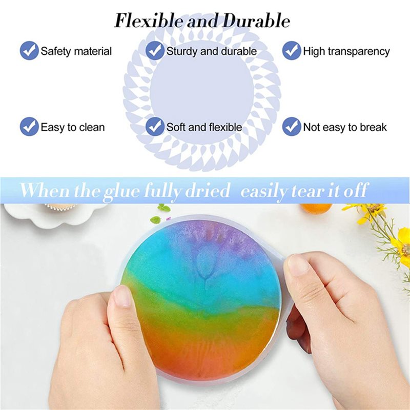 75STO-36 Paket DIY Yuvarlak Si - Coaster Mold Round incelemesi ve fiyatı