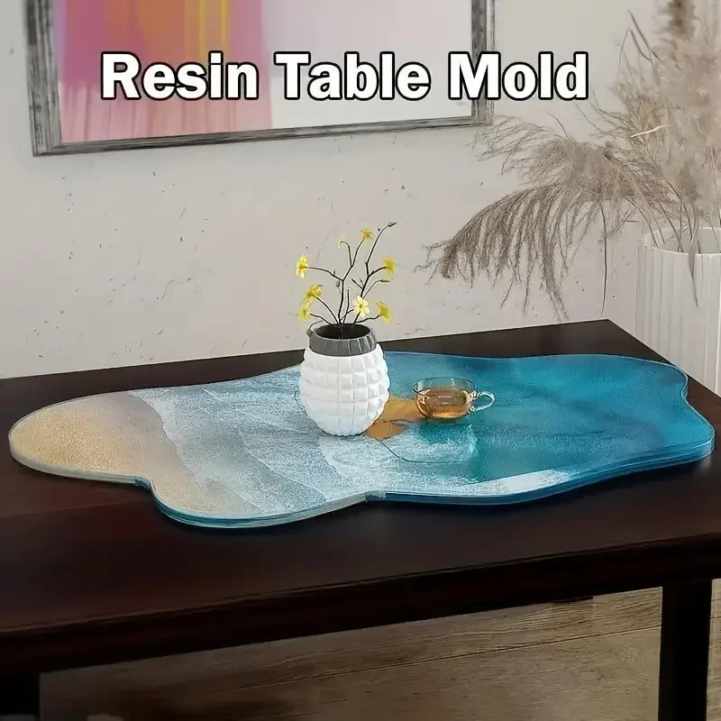 Büyük 61cm Düzensiz Tepsiler E - Resin Ocean Wave Mold incelemesi ve fiyatı
