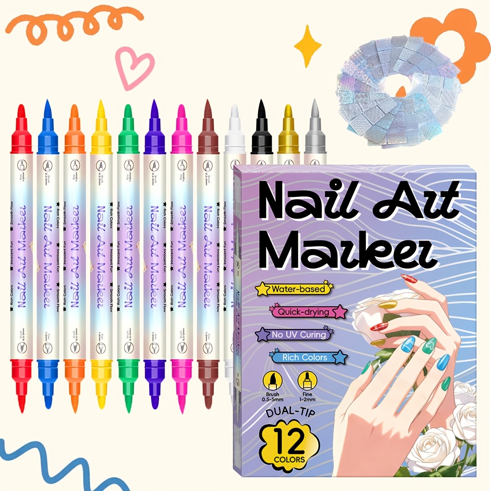 12 Renkli Tırnak Sanatı Kalem  - Copic Marker Sketch incelemesi ve fiyatı