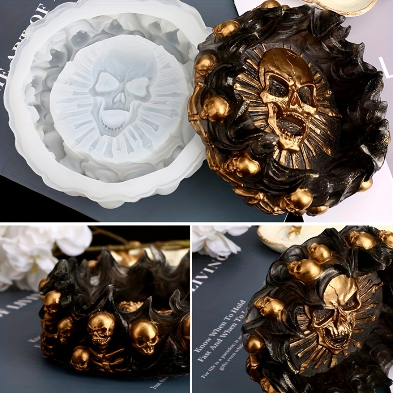 Küllük kalıbı, kafatası DIY el - Resin Craft Material incelemesi ve fiyatı