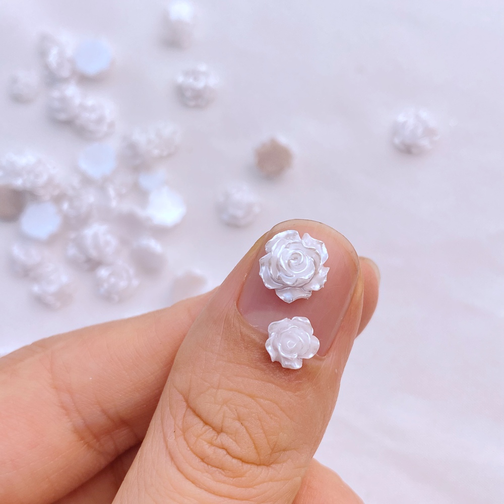 100 adet yeni sevimli Mini 5mm - Flower Preservation Resin incelemesi ve fiyatı